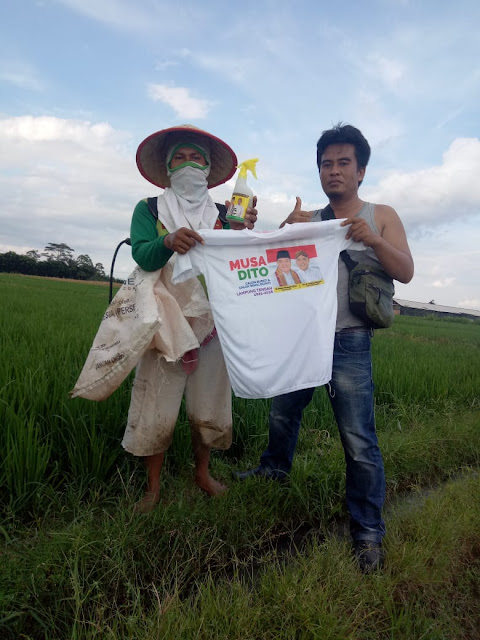 Musa-Ardito Bagikan Hand Sanitizer herbal melalui Pemuda Berkarya