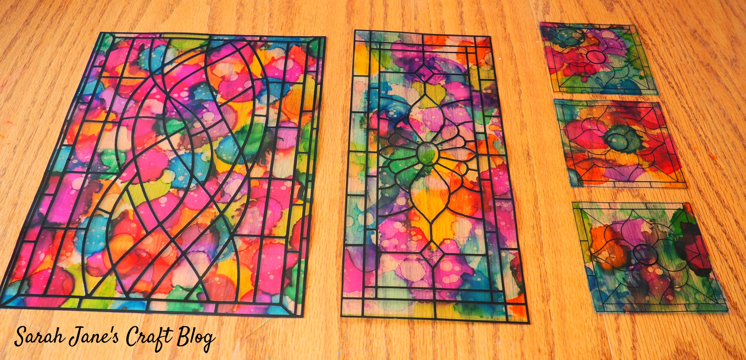 Buy Faux Stained Glass Kit with 8 Pack Stain Paint + Leading Outliner  Strips, Permanent, Professional Online at desertcartBrunei