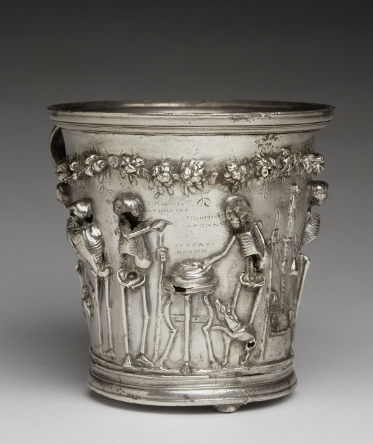 Roman Times Memento Mori in the Boscoreale Treasure