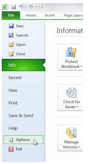Cara Menampilkan Tab Lembar Sheet di Excel 2010