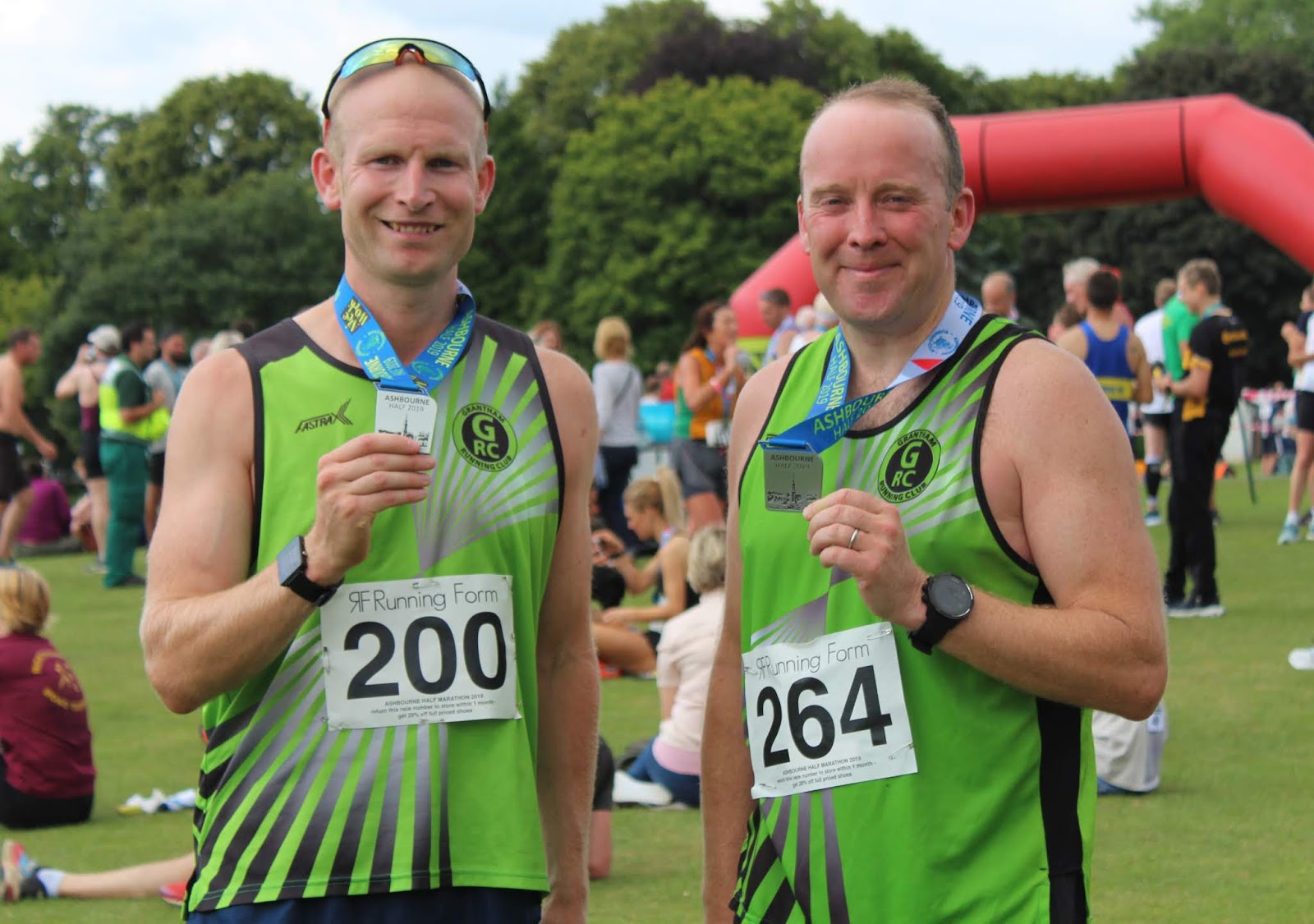 Grantham Running Club Ashbourne Half Marathon