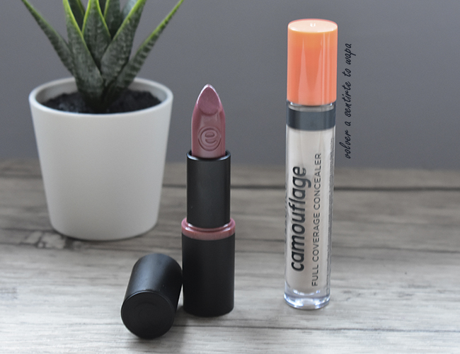Labial 06 barely there! y corrector camouflage de essence