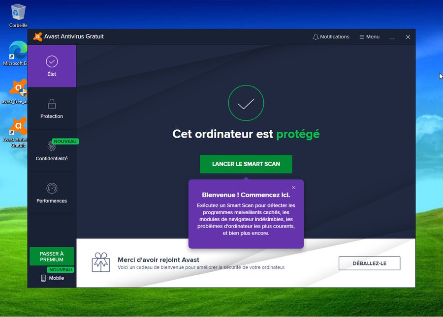Avast Antivirus Gratuit bêta 21.7.2475 (build 21.7.6459)