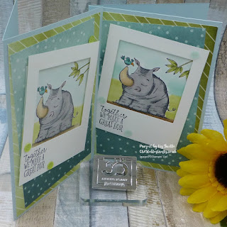 Animal Outing Delightful Daisy Card
