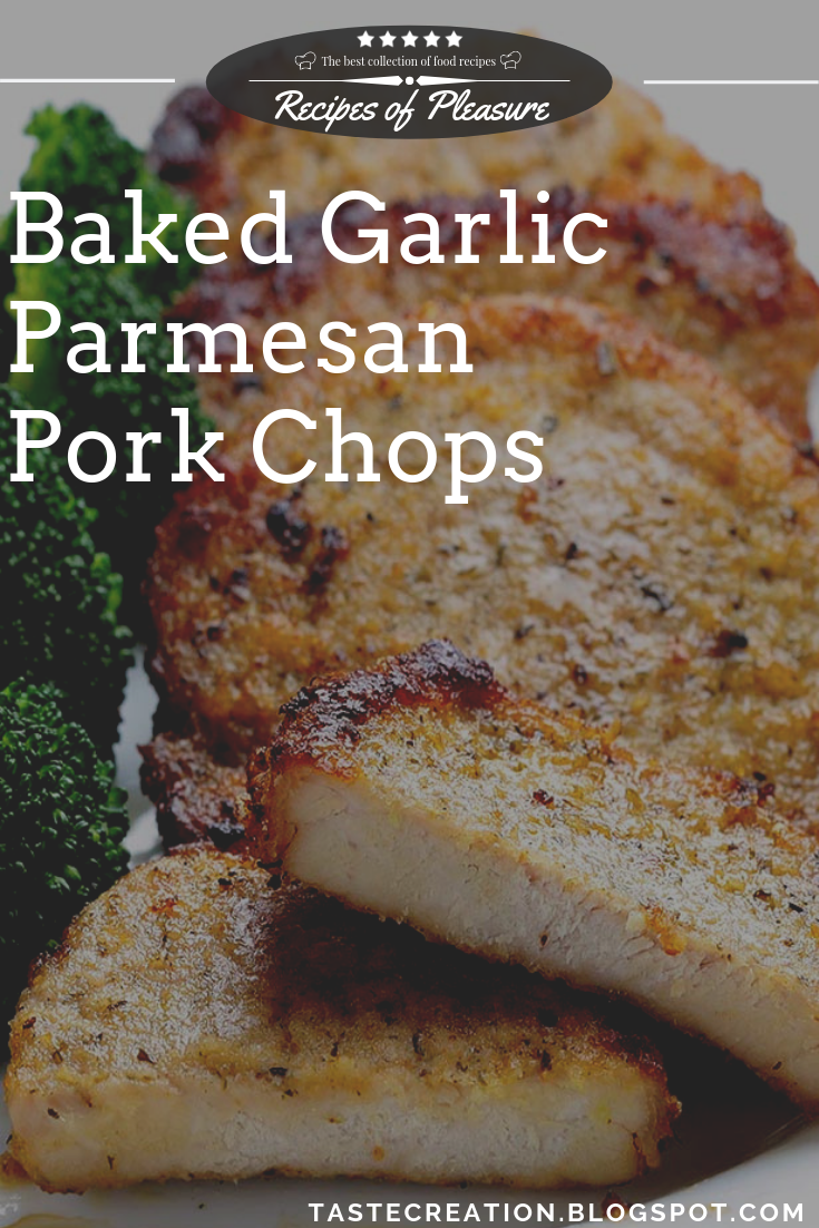 Baked Garlic Parmesan Pork Chops