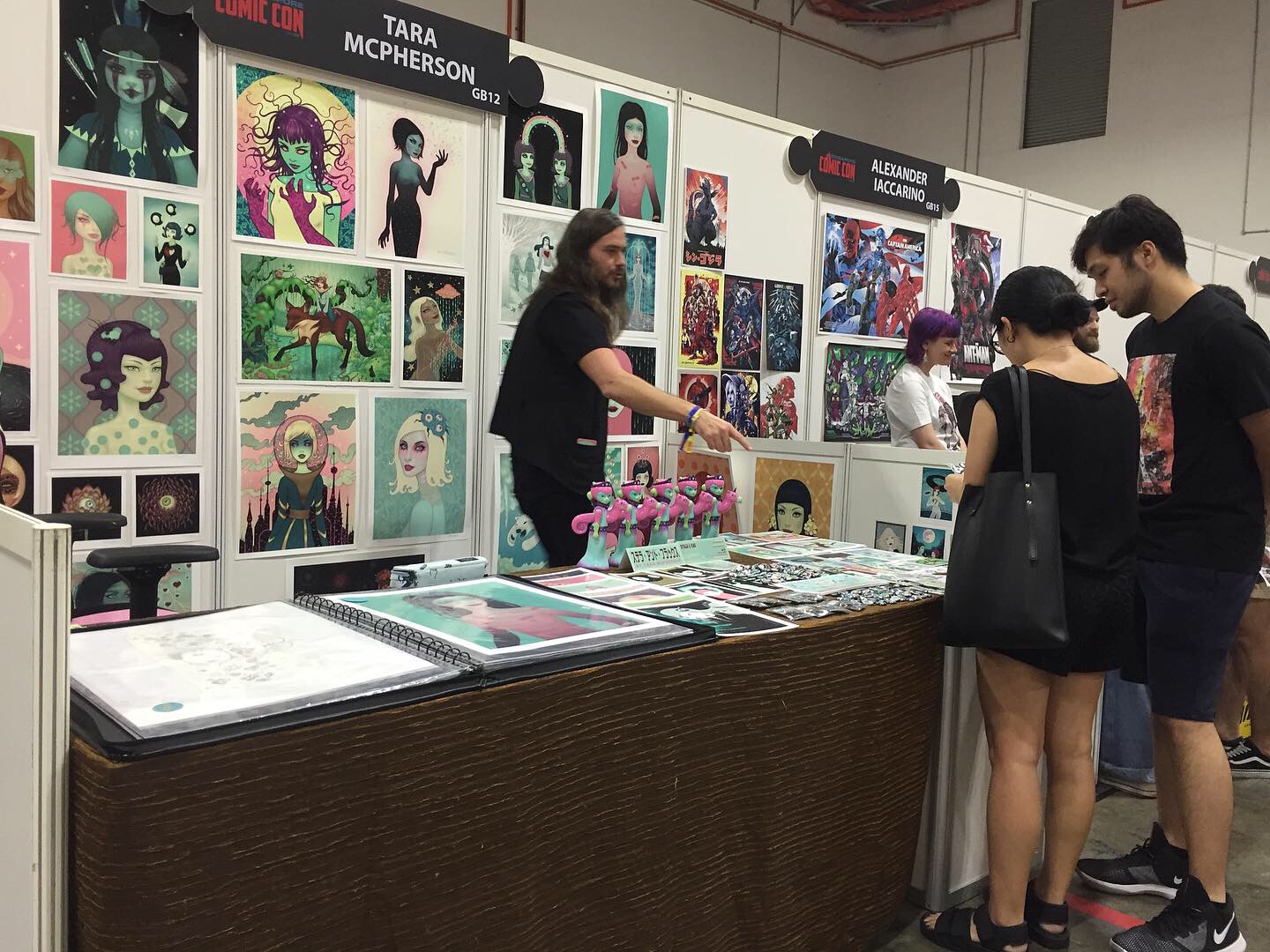 Tara McPherson & The Cotton Candy Machine at Singapore Comic Con 2019