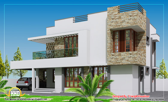 Contemporary Home Design - 214 Sq M (2304 Sq. Ft.) - February 2012