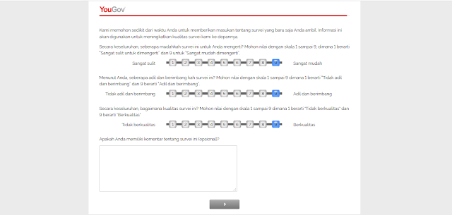 hasil survei online dari yougov