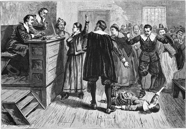 Центральную фигуру на этой иллюстрации зала суда 1876 года обычно называют Мэри Уолкотт.
