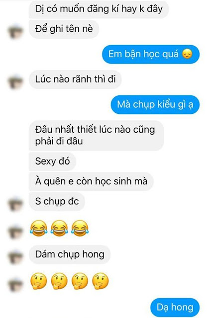 Thanh niên dùng mác “nhiếp ảnh gia” rủ chị em chụp ảnh sexy, gạ tình