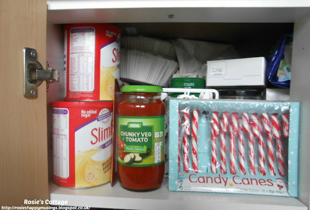 Kitchen Cabinet Re-Organisation: What a mess! Time to get to work.. first I emptied everything out.