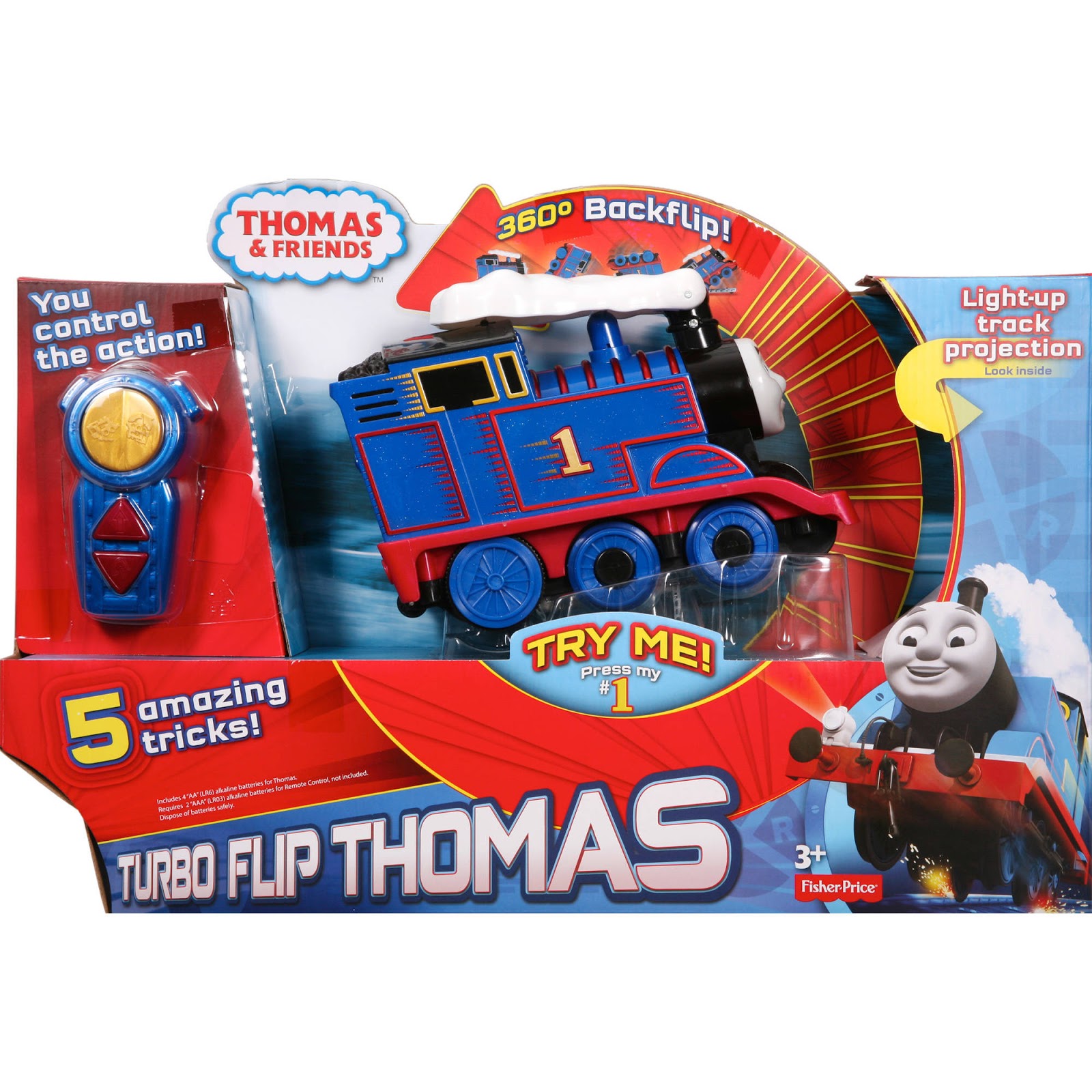 Kids Dealz: Thomas & Friends Turbo Flip Thomas Train Engine with Remote Control $14.97 (was $50)