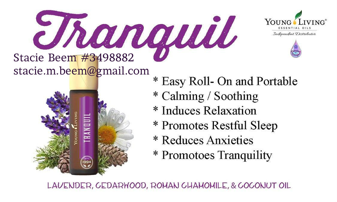 You Know I Love to Share Young Living Essential Oils Tranquil Roll On