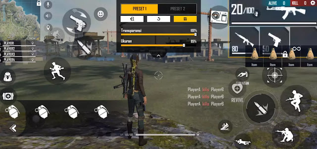 Custom HUD FF Frontal Gaming
