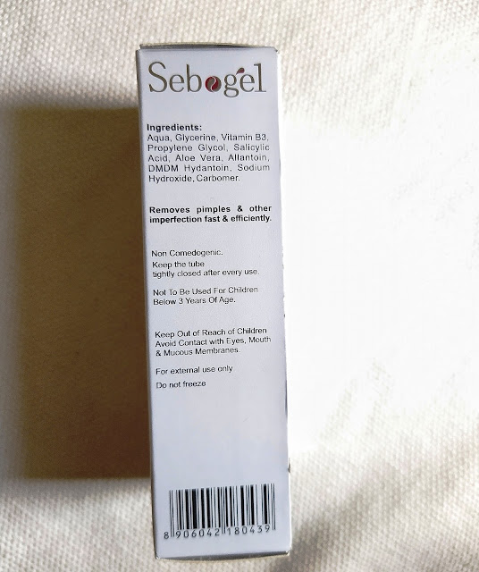 Sebogel for Pimples and oily skin