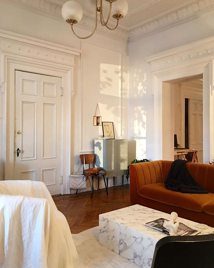 A dreamy Parisian style apartment by Lauren MacLean of Living by Lo