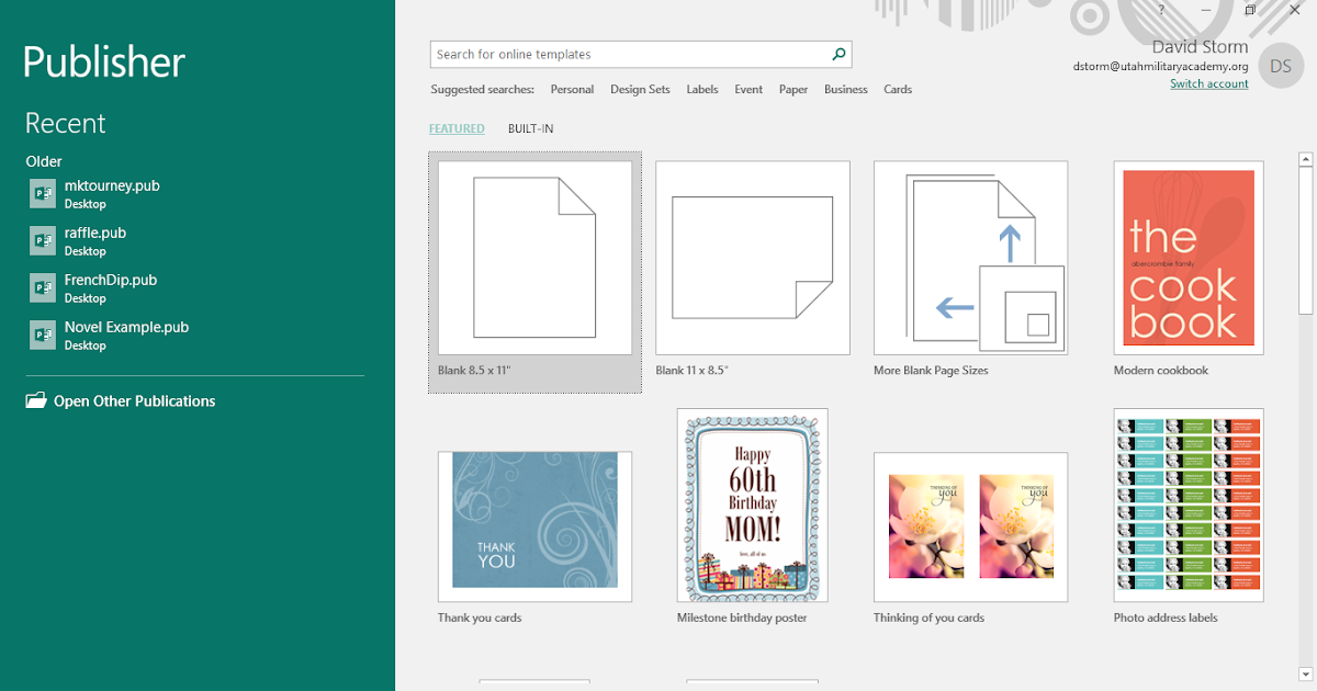 How to Use Office 365 Publisher to Create an Event Poster