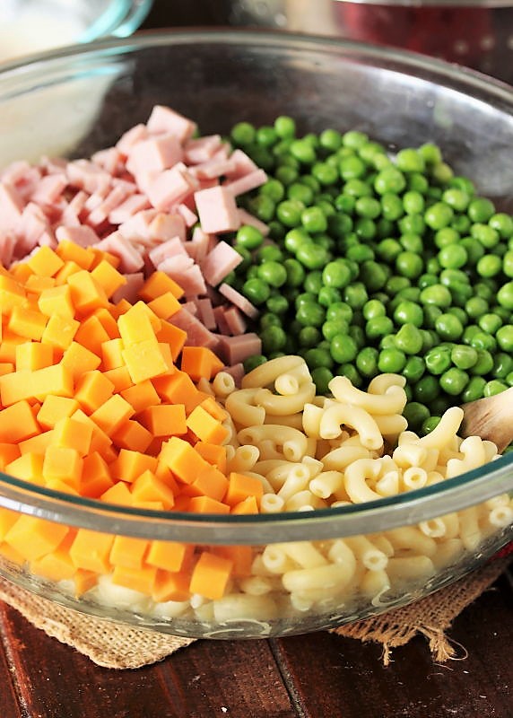 Ham & Cheese Macaroni Salad The Kitchen is My Playground