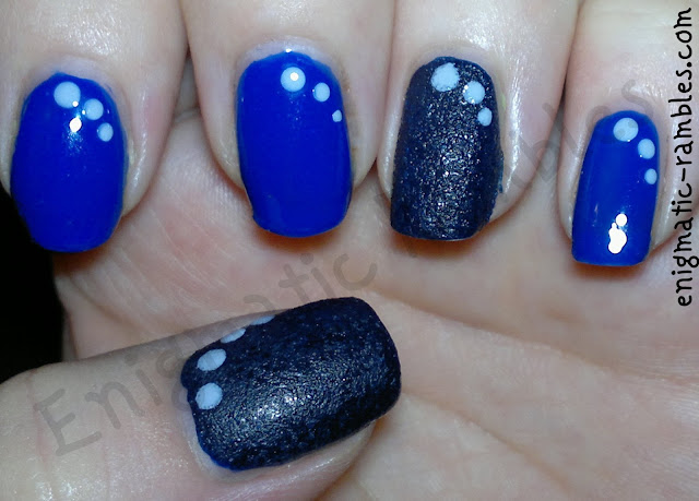 textured-dotticure-dots-enigmatic-rambles-barry-m-blue-grape-seventeen-17-rock-hard-nail-effects-eyeko-rain-polish-dotting-tools