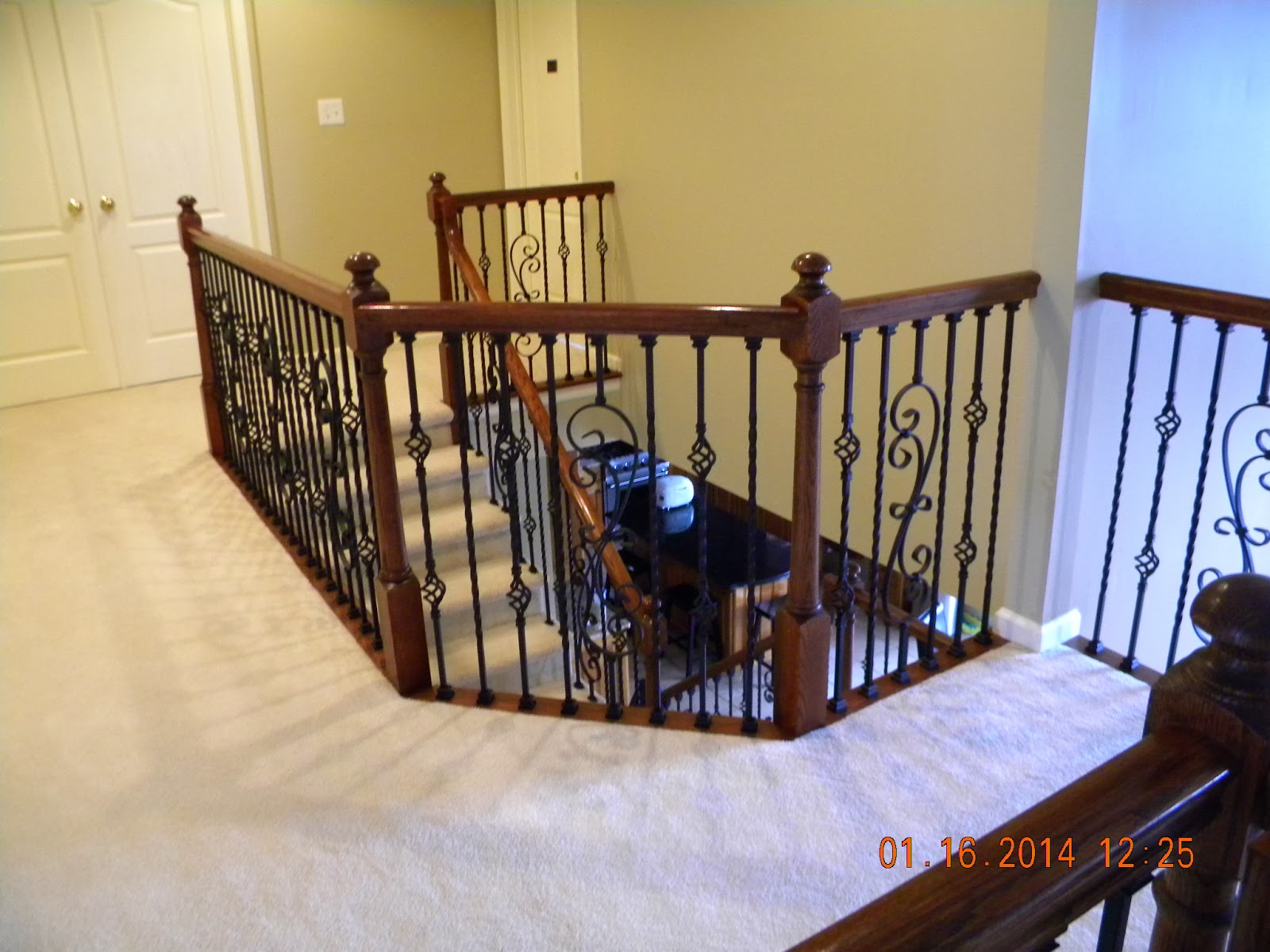 Wood Stairs and Rails and Iron Balusters Iron Balusters Mullica Hill NJ