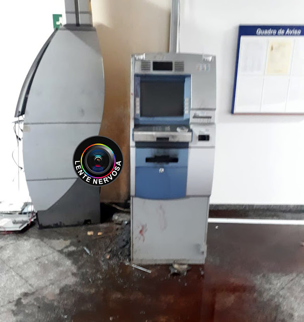 Vigilantes são feitos reféns e criminosos arrombam caixas eletrônicos na Assembleia Legislativa