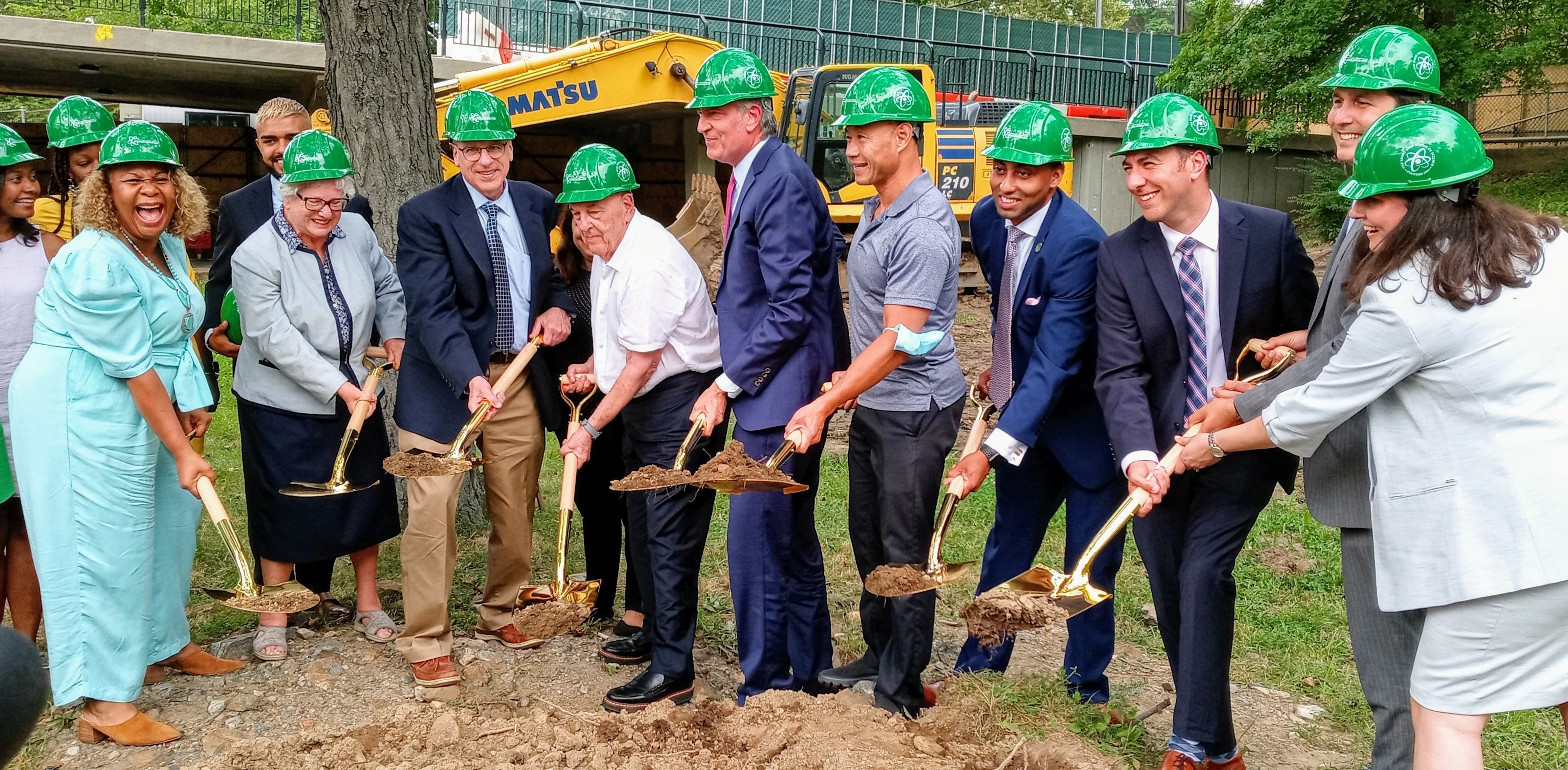 Groundbreaking for new Science lab building at Bronx Science High