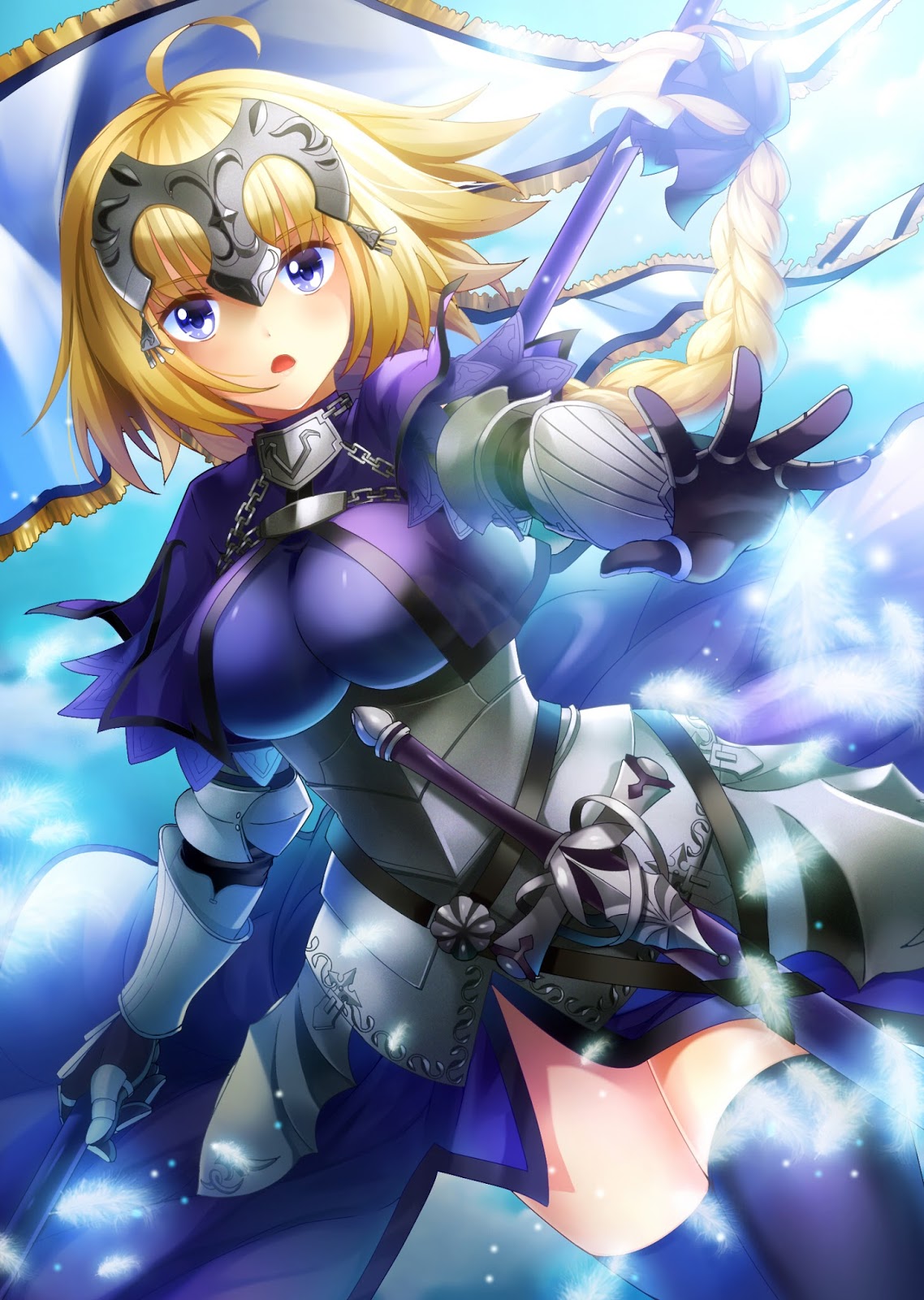 Fate Apocrypha Jeanne D Arc Ruler Character Image Collection