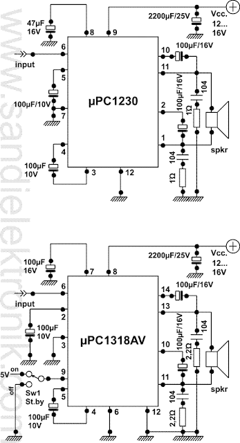 upc1230, upc1318av