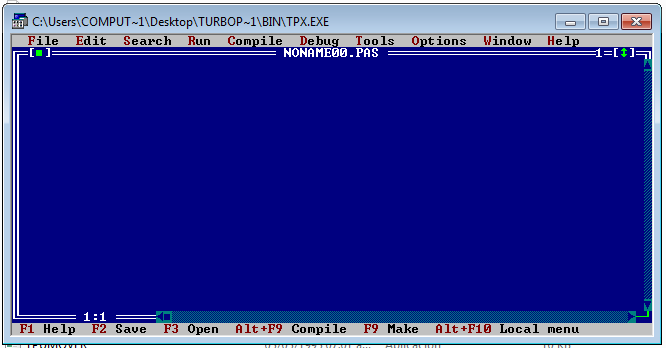 Byron V. Gómez Monzón: Turbo Pascal