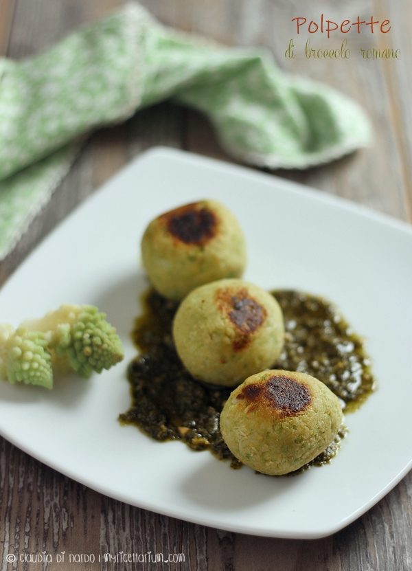 Polpette di broccolo romano