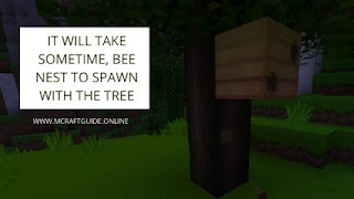 bee nest minecraft