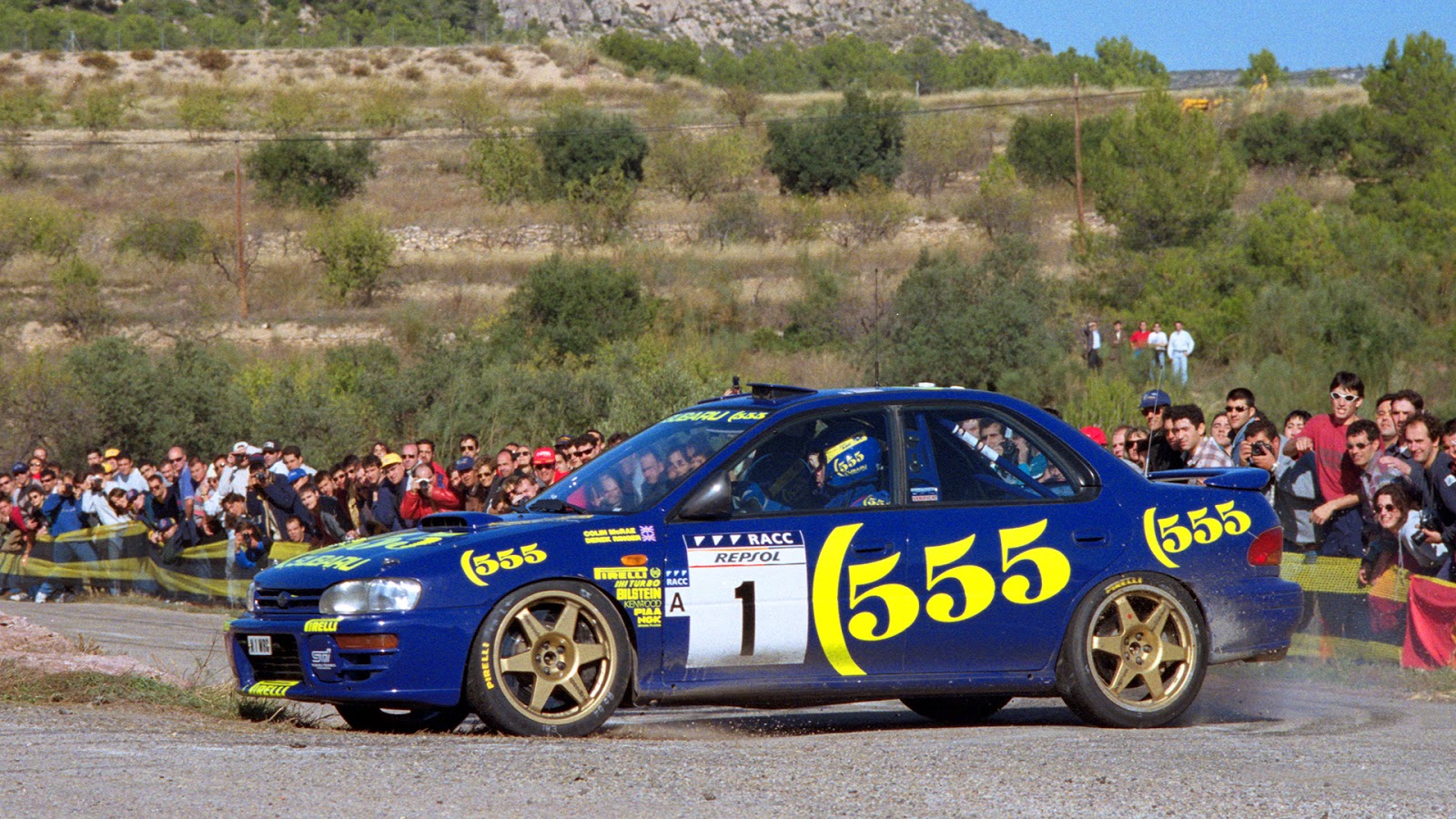 1 Colin MCRAE Derek RINGER Subaru Impreza 555 32 Rally