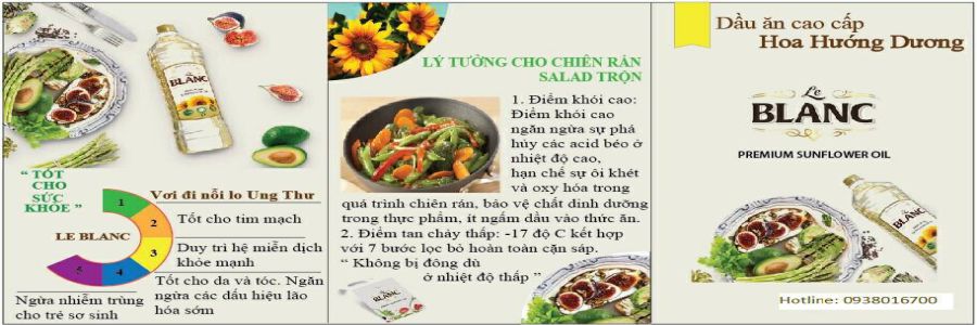 Dầu Ăn Hướng Dương LE BANC