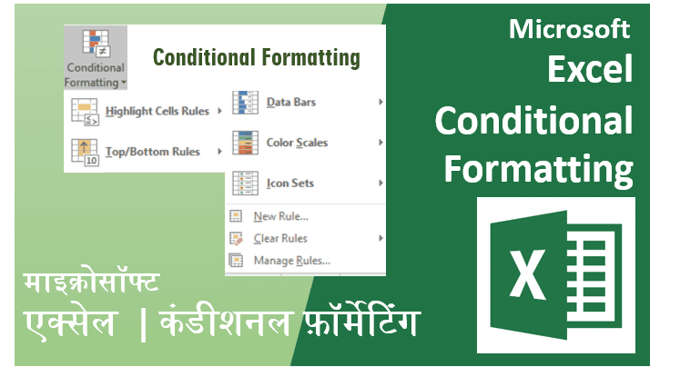 Microsoft Excel Conditional Formatting