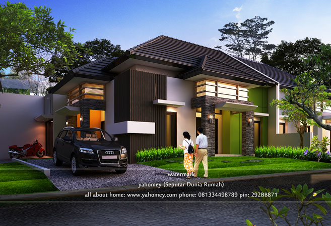 Gambar Rumah Pojok - Gambar Om