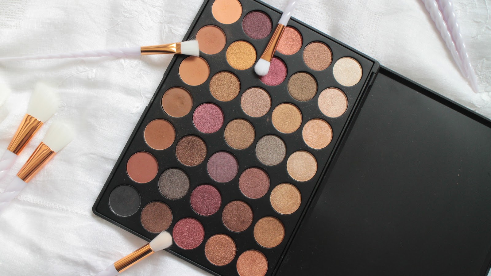 Morphe 35f is very much what I would say an autumnal palette with red and b...
