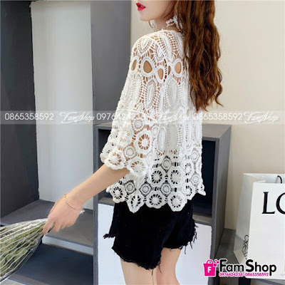 Áo Lưới Đi Biển M218 ao luoi di bien M218