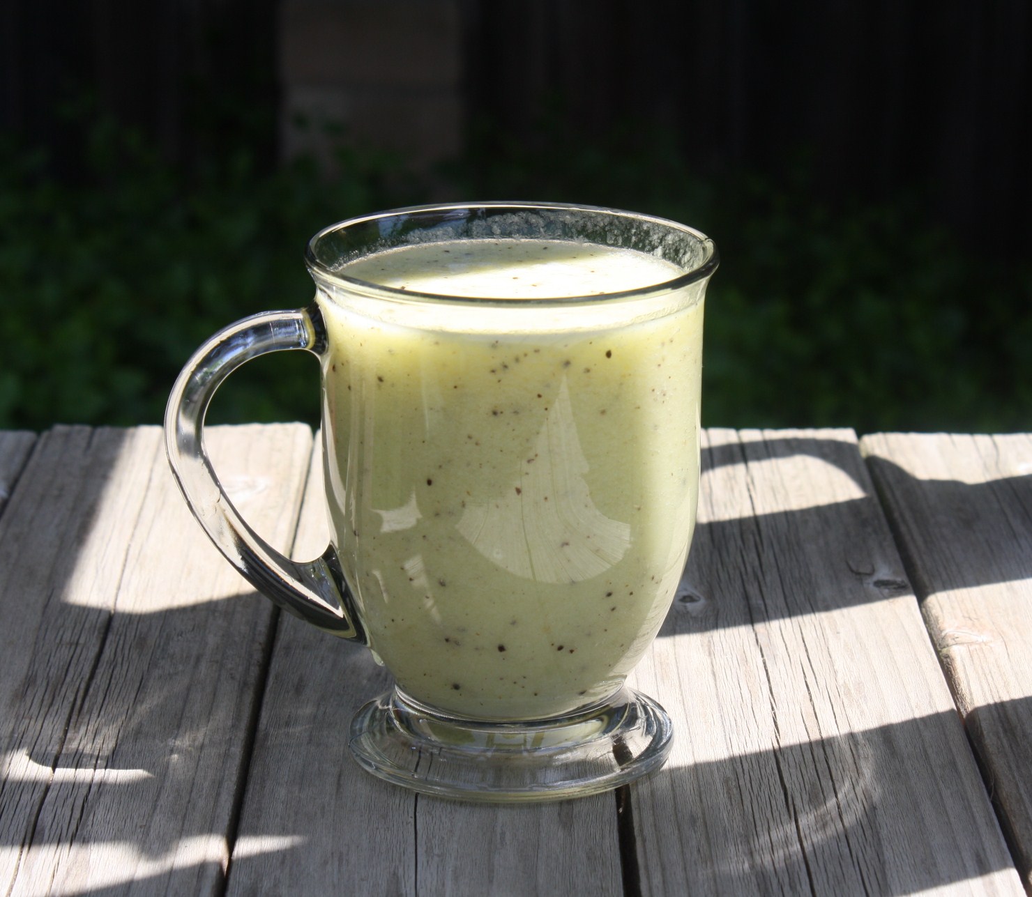 JUICED ALIVE Pineapple Kiwi Smoothie Vitamix Drink