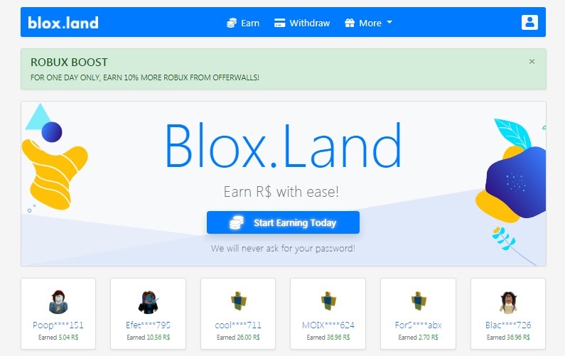 robux blox