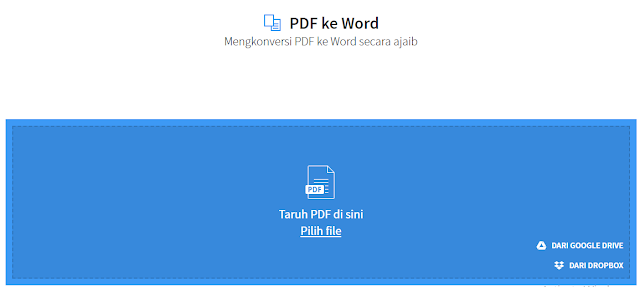 Cara Konversi PDF ke Word atau sebaliknya