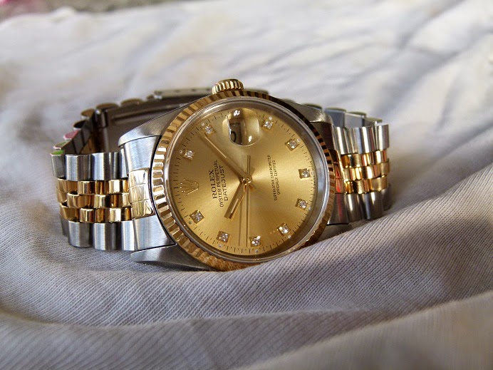 Jam tangan for sale: ROLEX Datejust Ref.16233 Diamond index (SOLD)