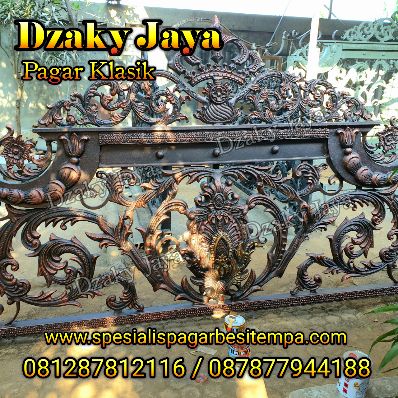 Spesialis Pagar Besi Tempa Klasik | Pagar Besi Tempa Klasik Terbaik