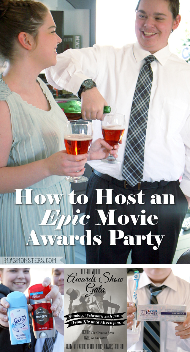 How to Host an Epic Movie Awards Party at / -- free printables, decor ideas, and deals on award winning products. #AwardWithSavings #ad