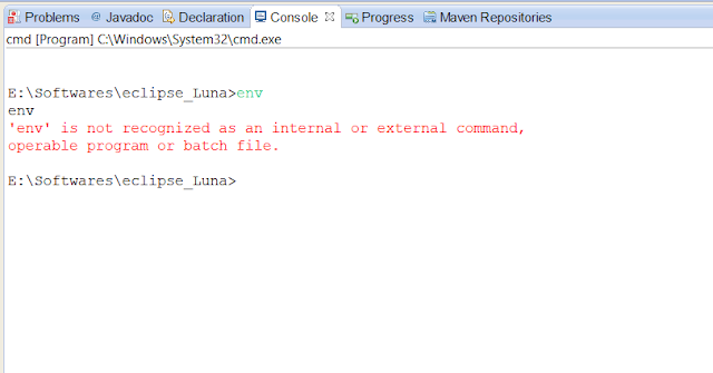 How to Run Command Line, External Program and Batch files from Eclipse ...