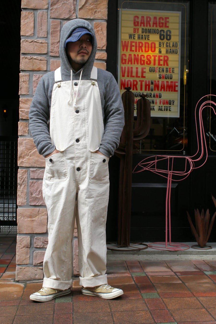 WEIRDO オーバーオール FUNNY MONEY