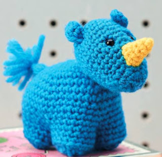 PATRON GRATIS RINOCERONTE AMIGURUMI 45459