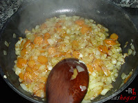 Cebolla y zanahoria sofrita