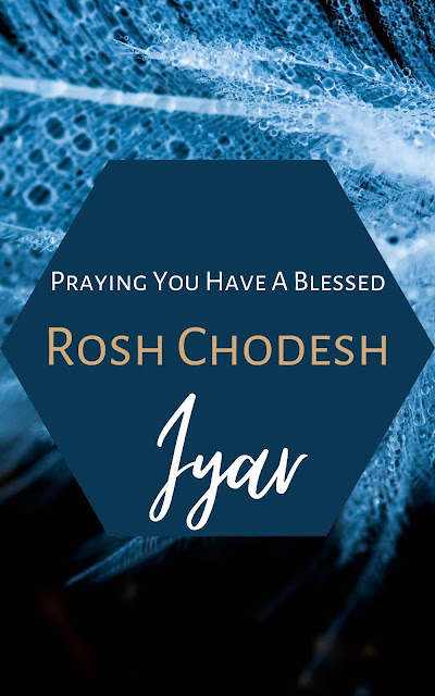 Happy Rosh Chodesh Iyar Greeting Card | 10 Free Modern Cards | Happy New Month | Second Jewish Month Happy Rosh Chodesh Iyar Greeting Card | 10 Free Modern Cards | Happy New Month | Second Jewish Month