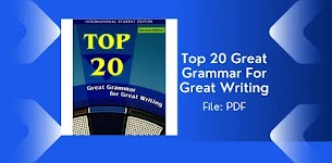 Free English Books: Top 20 Great Grammar For Great Writing
