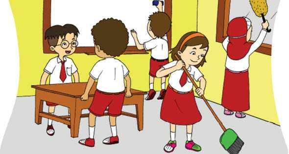 Pembelajaran 1 Tema 4 Subtema 2 Hidup Bersih dan Sehat di Sekolah